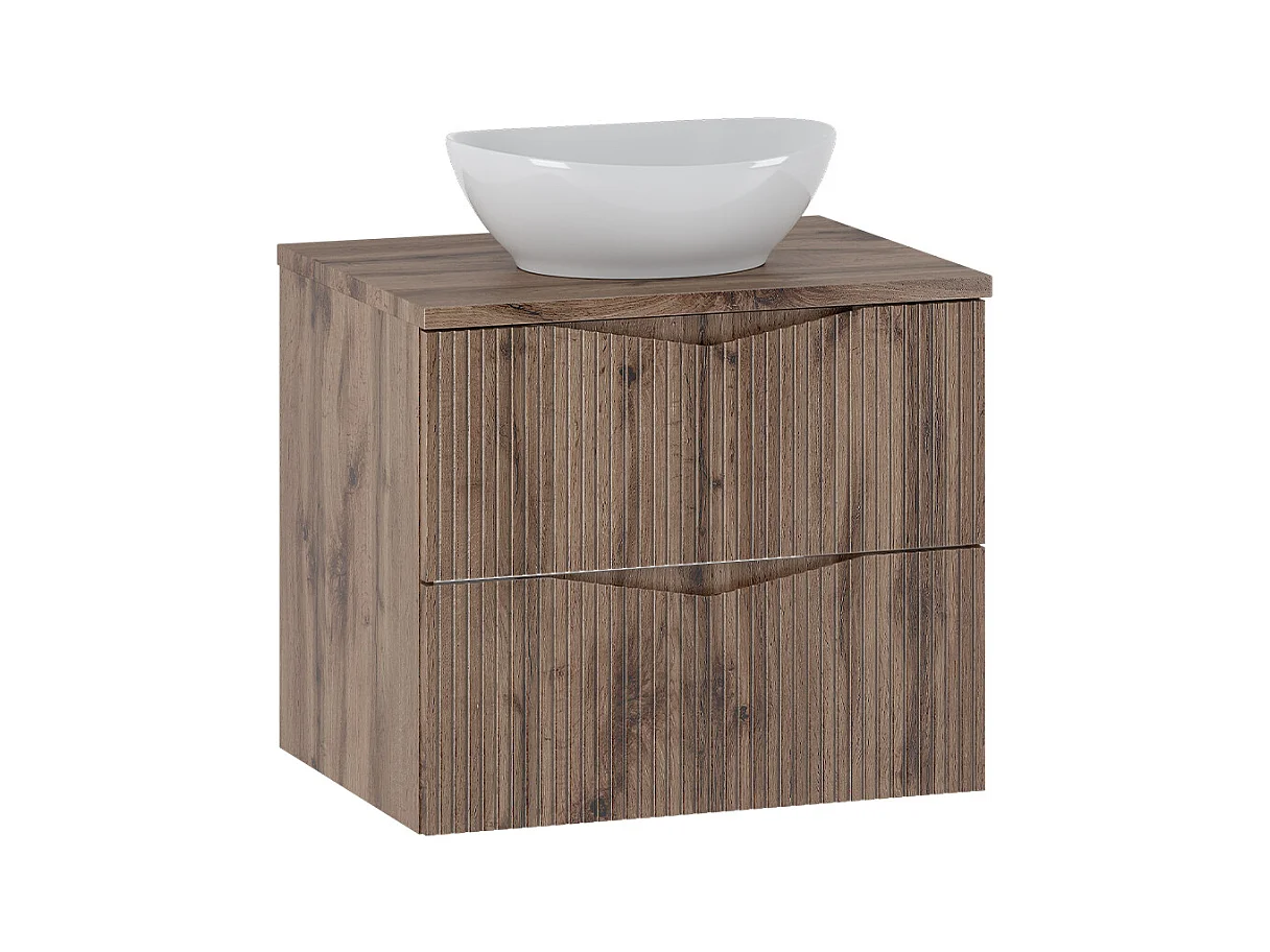 Meuble simple vasque 60cm Tao Bois