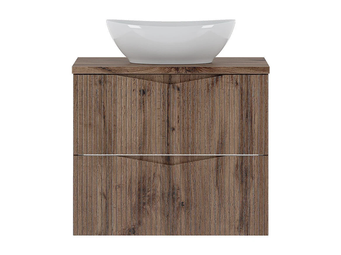 Meuble simple vasque 60cm Tao Bois