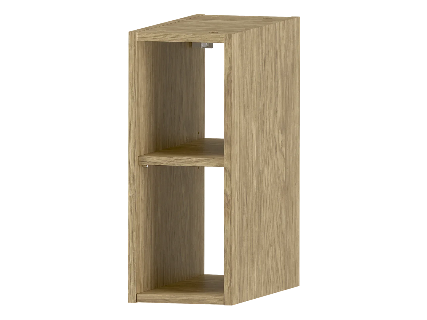 Ensemble pour salle de bain 140 cm Armoire Étagère Plan de travail Lavabo Colonne Colonne Chêne huilé Etna