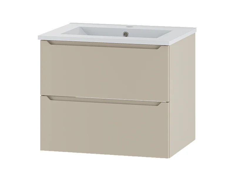 Kaschmir-Badezimmer-Set 60 cm Schrank mit Waschbecken Etna