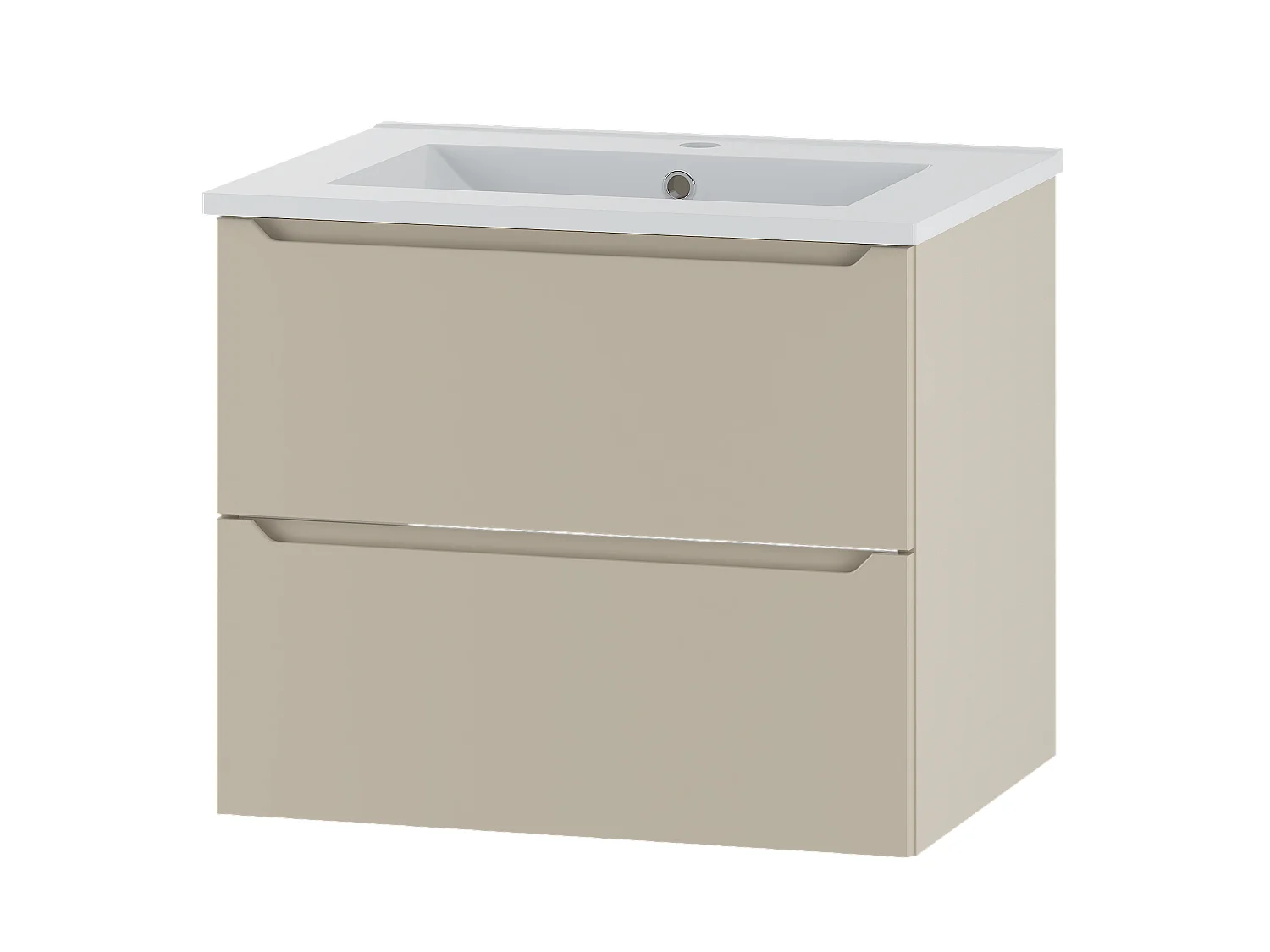 Kasjmier badkamerset 60 cm Kast met wastafel Etna