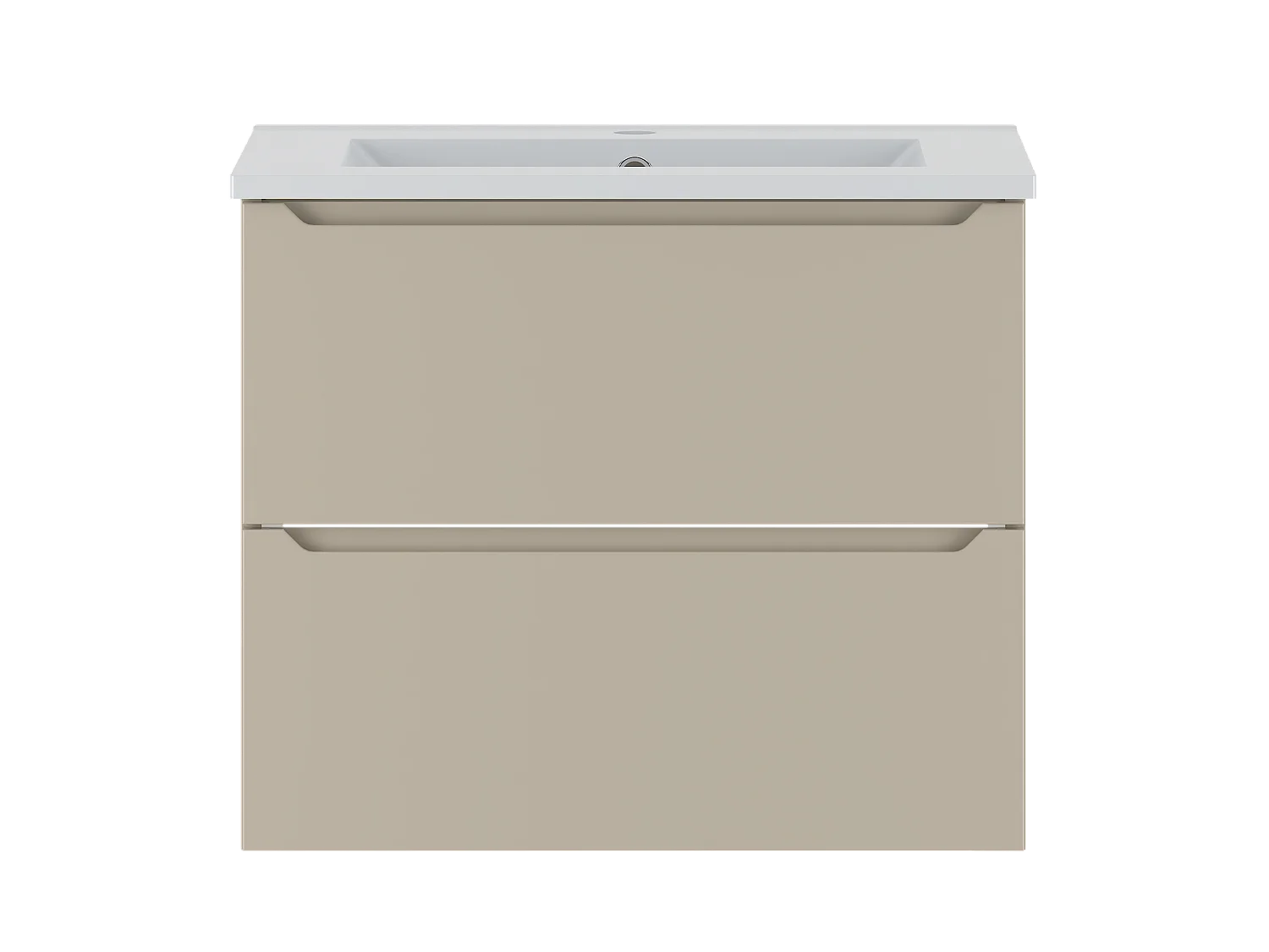 Ensemble de salle de bain en cachemire 60 cm Meuble avec lavabo Etna