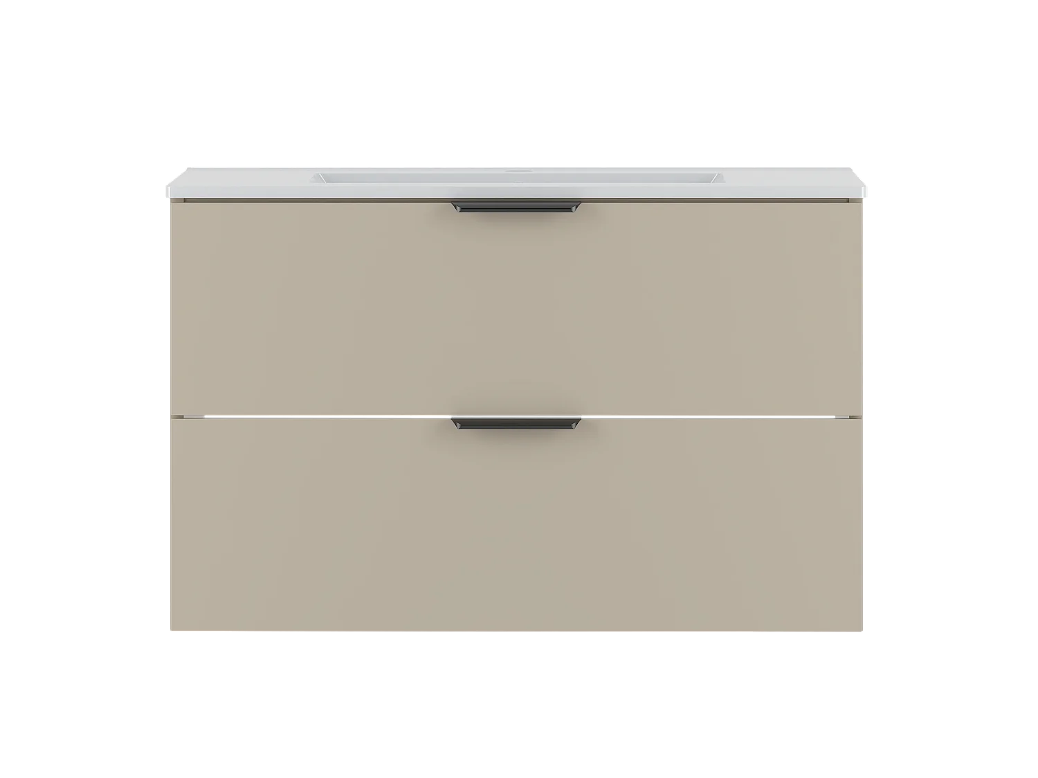 Ensemble de salle de bain en cachemire 80 cm Meuble avec lavabo  Pile