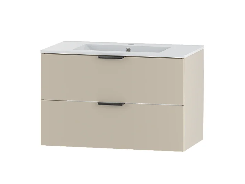 Ensemble de salle de bain en cachemire 80 cm Meuble avec lavabo  Pile