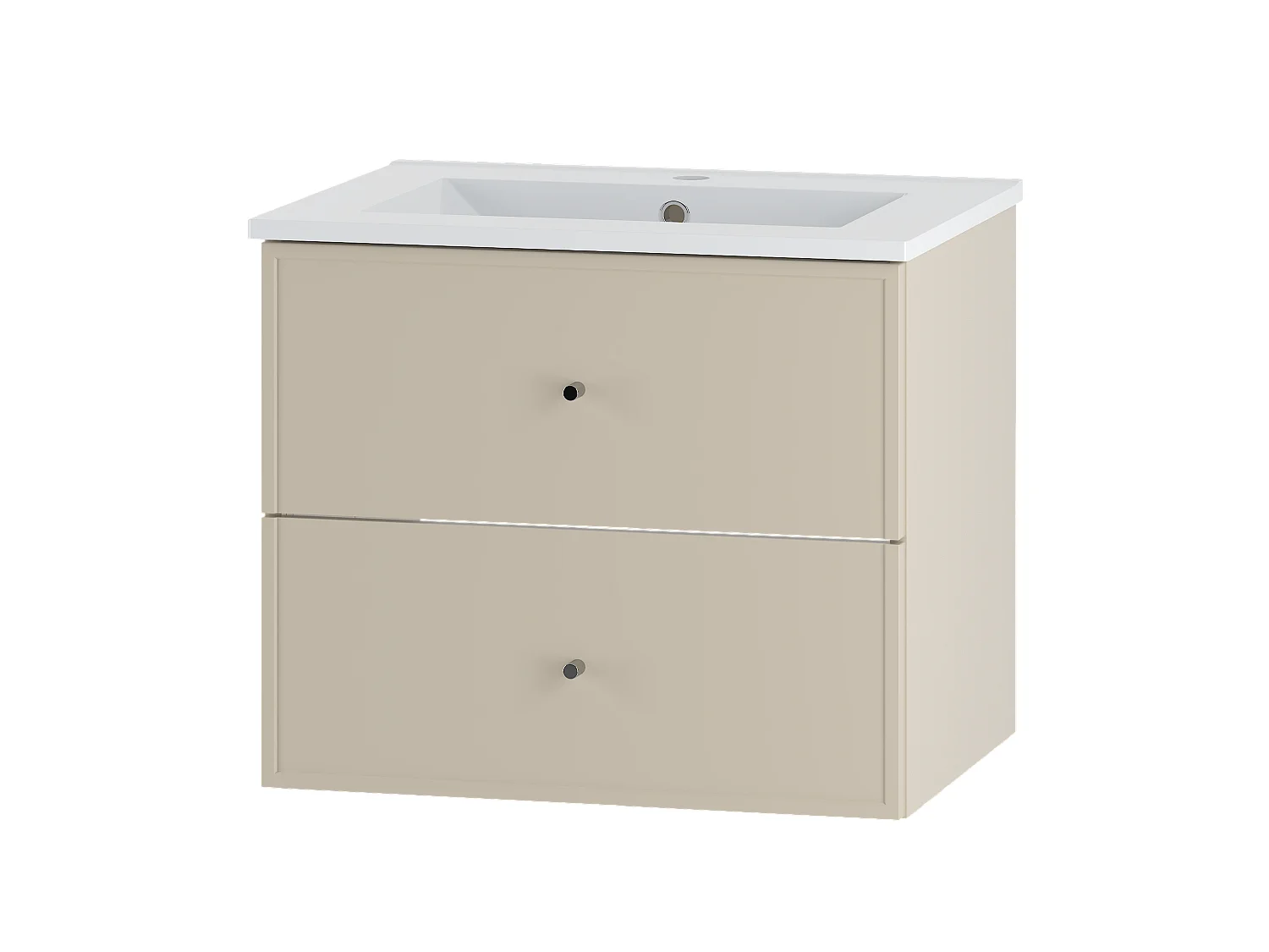 Kaschmir-Badezimmerset 60 cm Schrank mit Waschbecken Marco