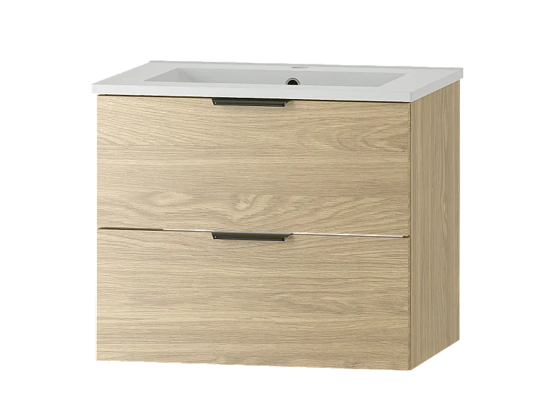 Móvel de lavatório Astrid madeira 60cm