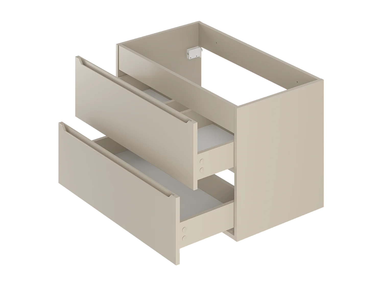 Ensemble de salle de bain en cachemire 80 cm Meuble avec lavabo Etna