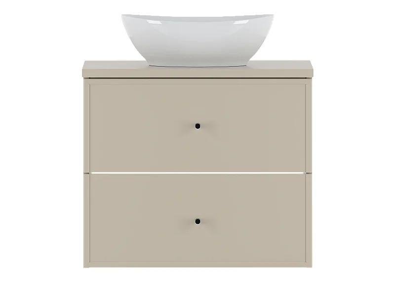 Kasjmier badkamerset 60 cm Kast met wastafelblad Marco