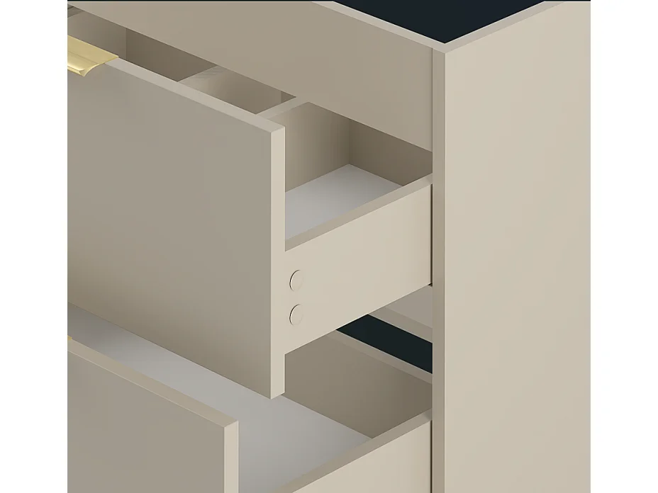 Ensemble de salle de bain en cachemire 60 cm Armoire avec plan de travail Lavabo Colonne Pile