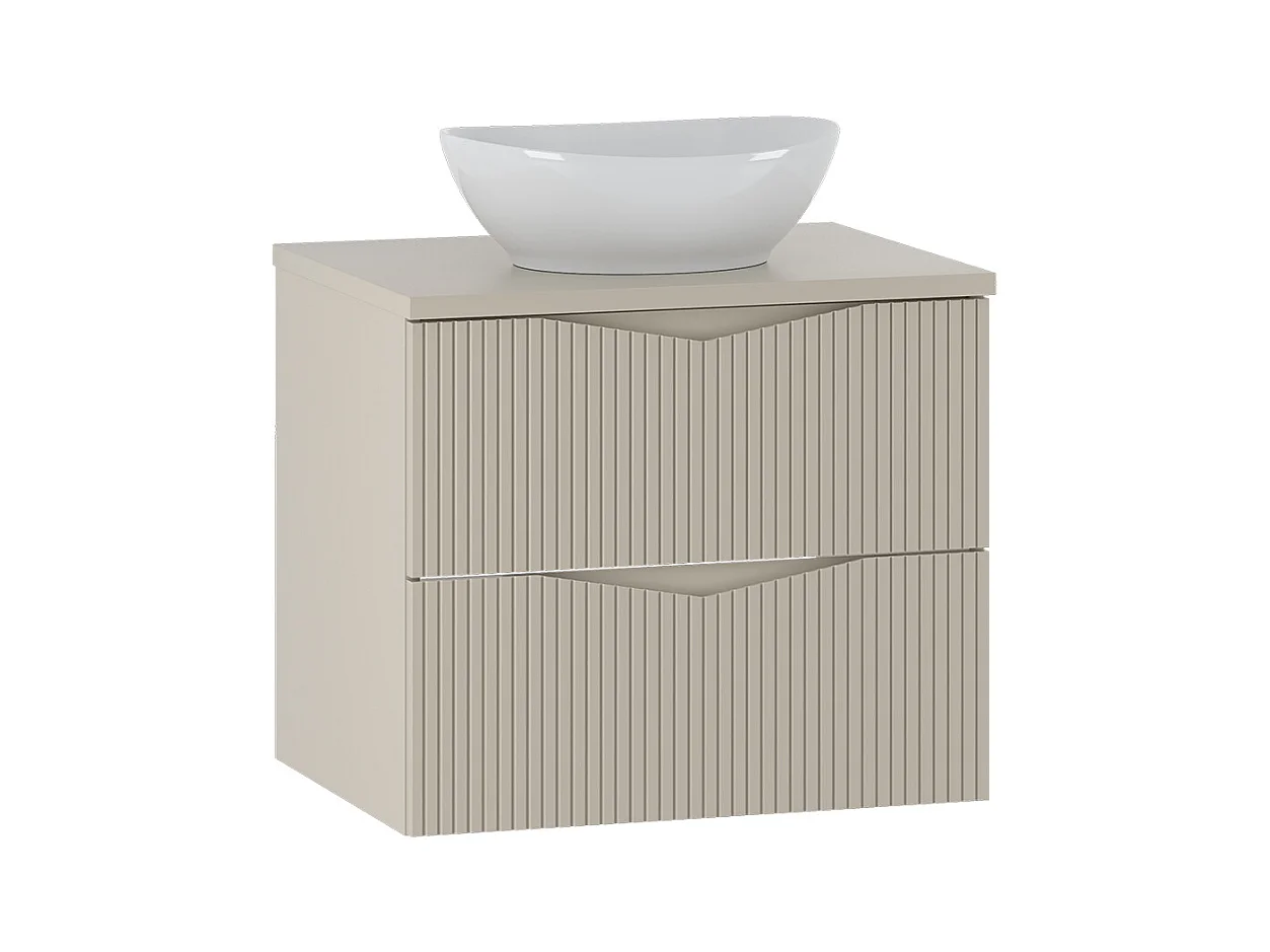 Meuble simple vasque 60cm Tao Cachemire