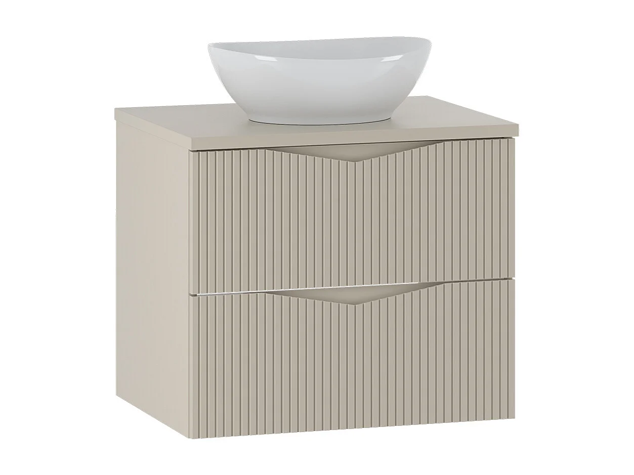 Meuble simple vasque 60cm Tao Cachemire