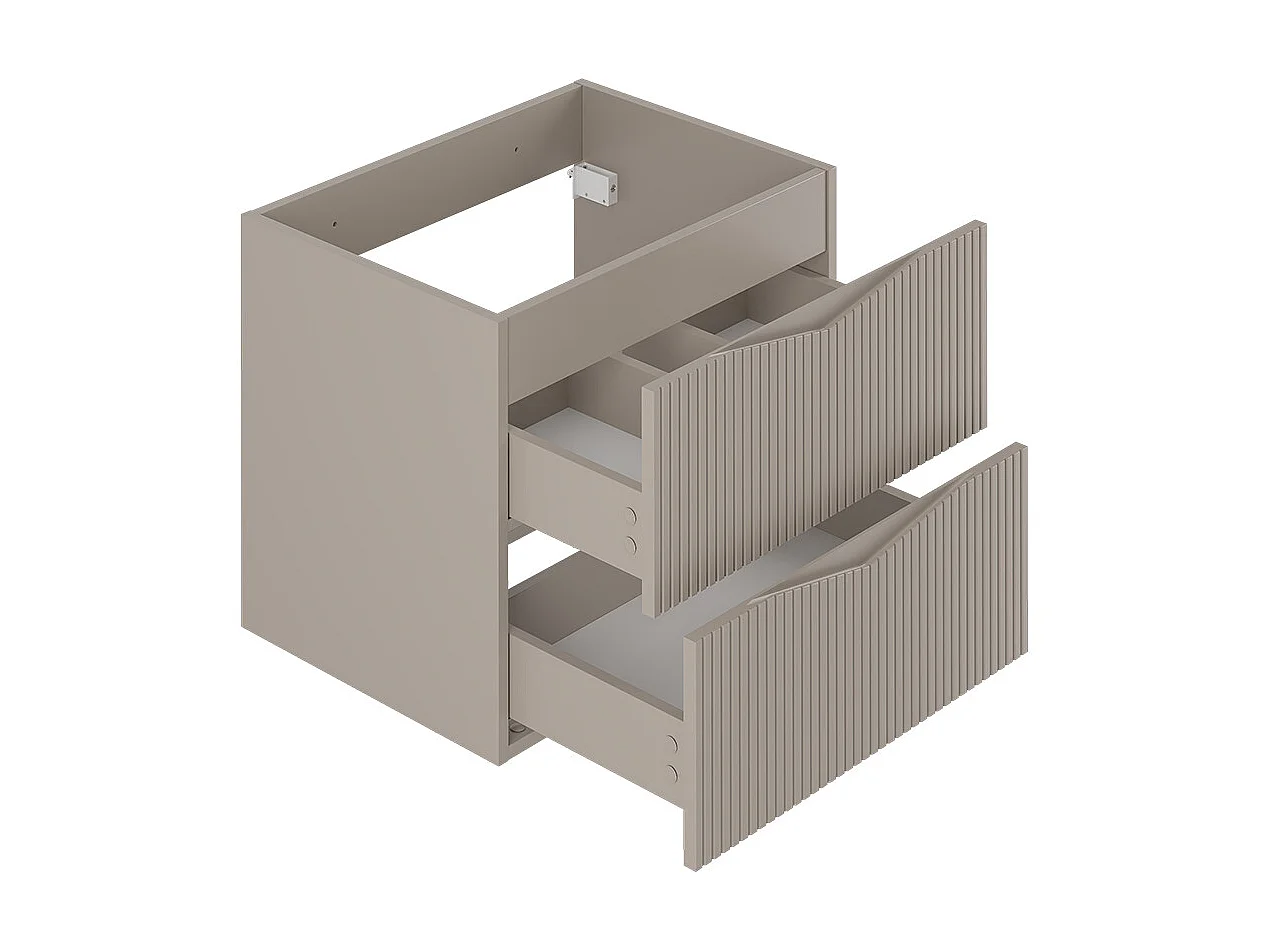 Meuble simple vasque 60cm Tao Cachemire