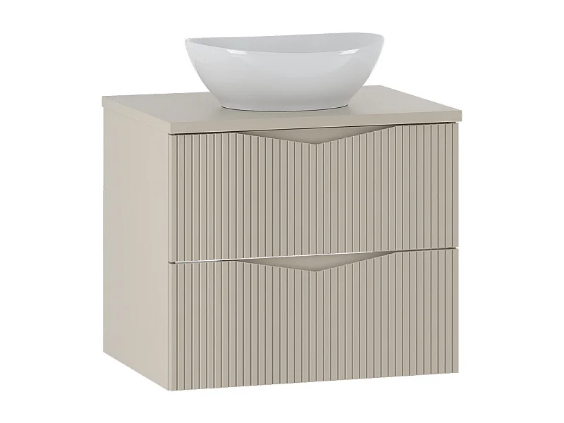 Meuble simple vasque 60cm Tao Cachemire