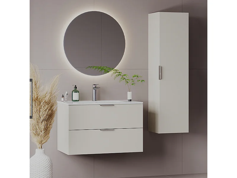 Kaszmiorwa Szafka do Łazienki Słupek Wysoki 1 Drzwi Pile