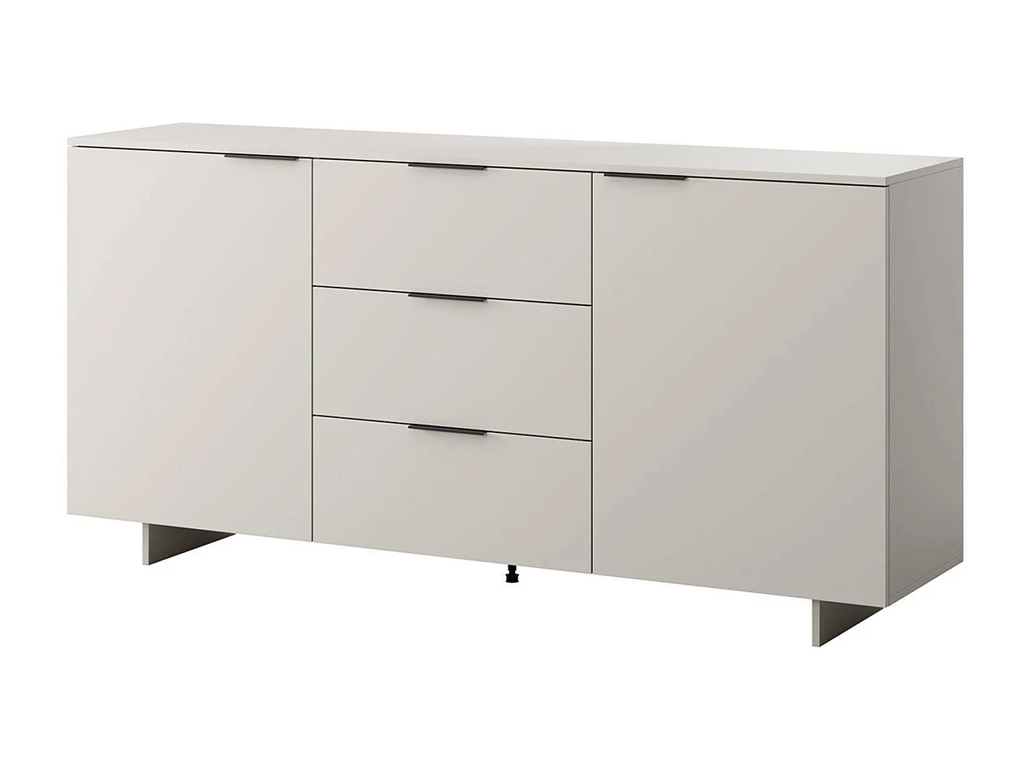 Buffet Barcelos, 2 Étagères, 41,5x180x90h cm Beige, Bahut