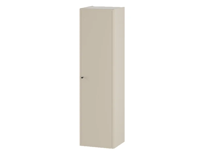 Armoire de salle de bain en cachemire Colonne haute 1 porte Marco