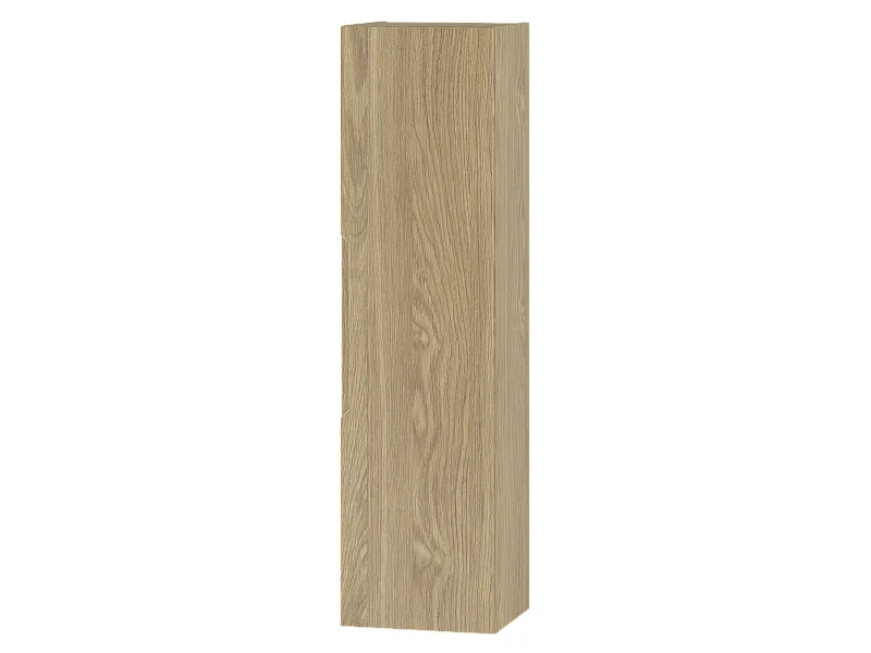 Badezimmerschrank Hochschrank 1 Tür Eiche geölt Etna