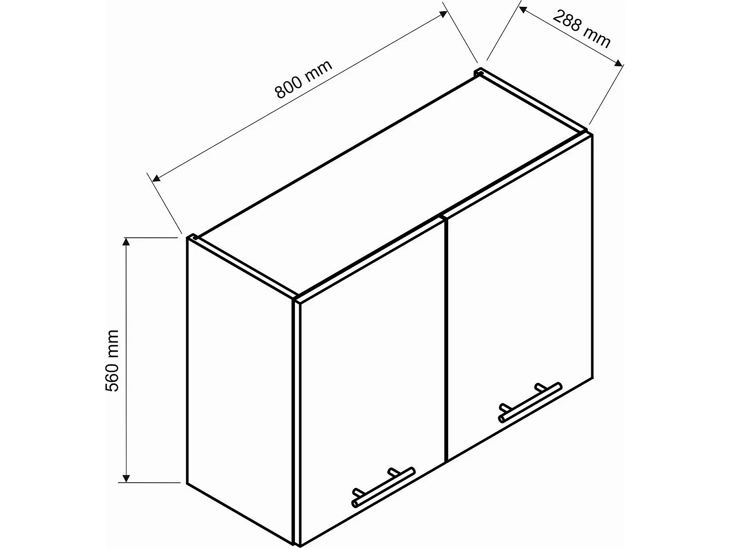 Cuisine Complète Terceira, un Tiroir, Chêne Brun Noeuds