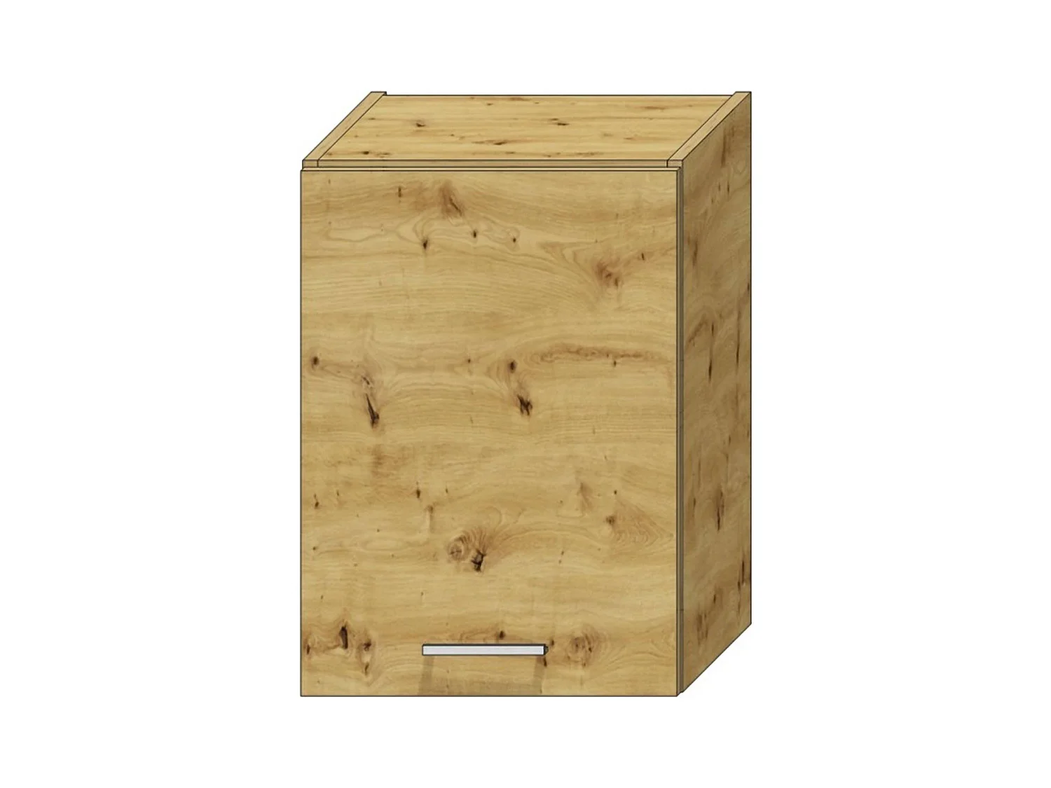 Cuisine Complète Graciosa, un Tiroir, Chêne Brun Nœuds