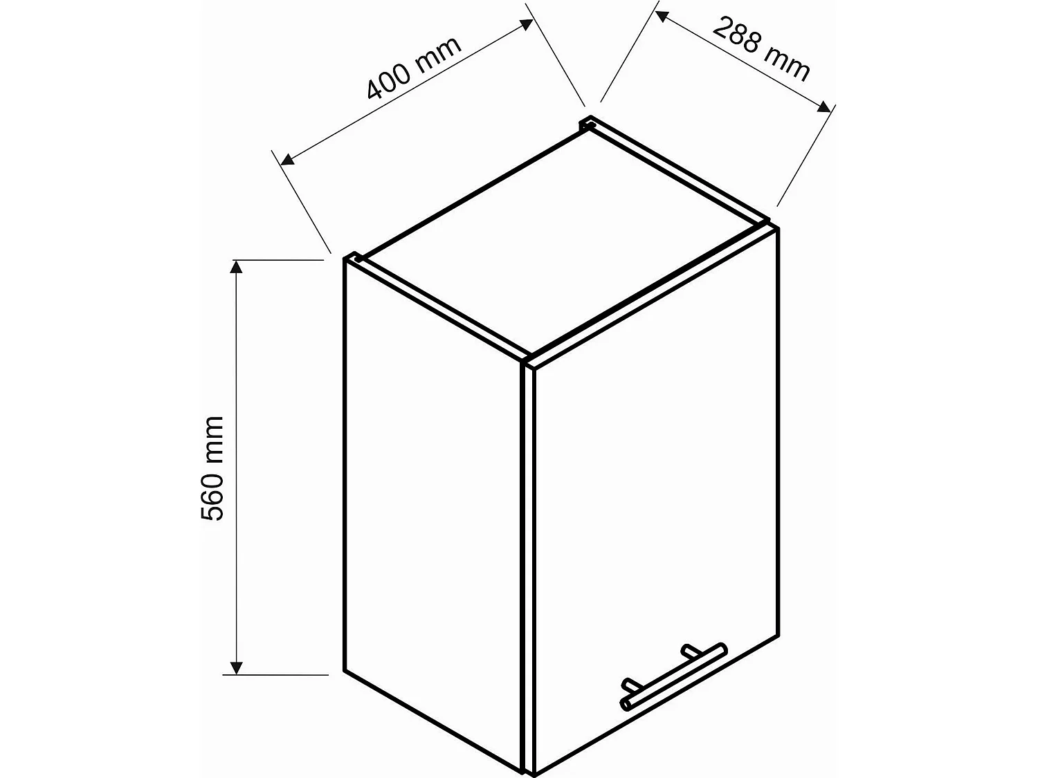 Cuisine Complète Graciosa, un Tiroir, Chêne Brun Nœuds