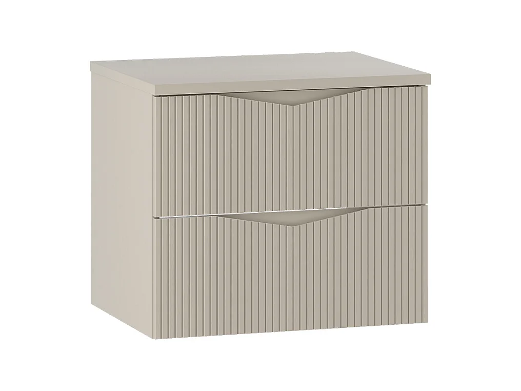 Meuble sous-vasque 60cm plan de toilette Tao Cachemire