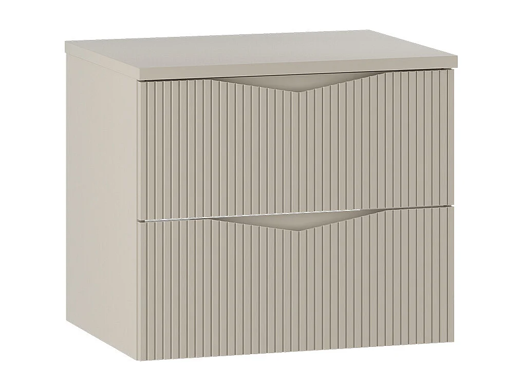 Meuble sous-vasque 60cm plan de toilette Tao Cachemire