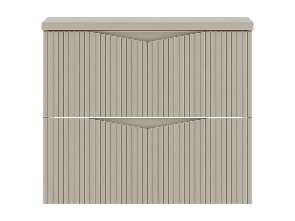 Meuble sous-vasque 60cm plan de toilette Tao Cachemire