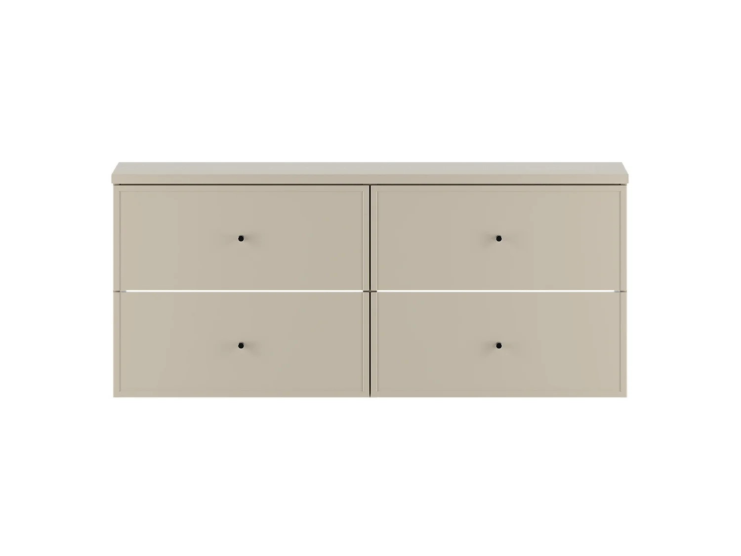 Ensemble de salle de bain en cachemire 120 cm Armoire avec plateau Marco