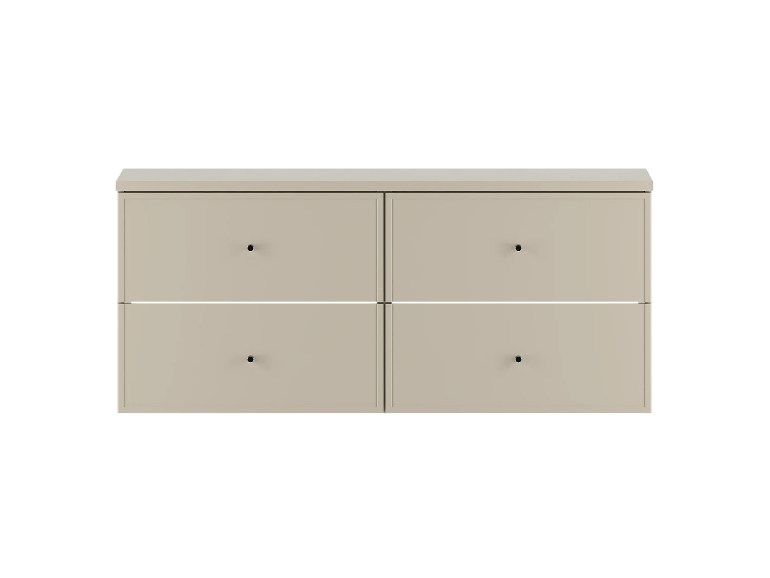 Ensemble de salle de bain en cachemire 120 cm Armoire avec plateau Marco