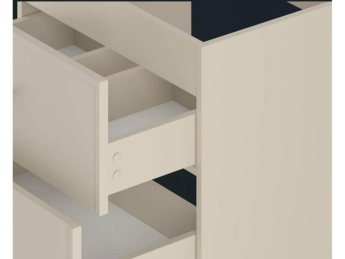 Ensemble de salle de bain en cachemire 120 cm Armoire avec plateau Marco