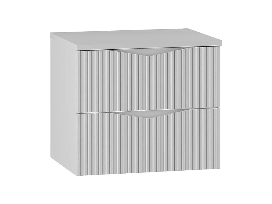 Meuble sous-vasque 60cm plan de toilette Tao Blanc