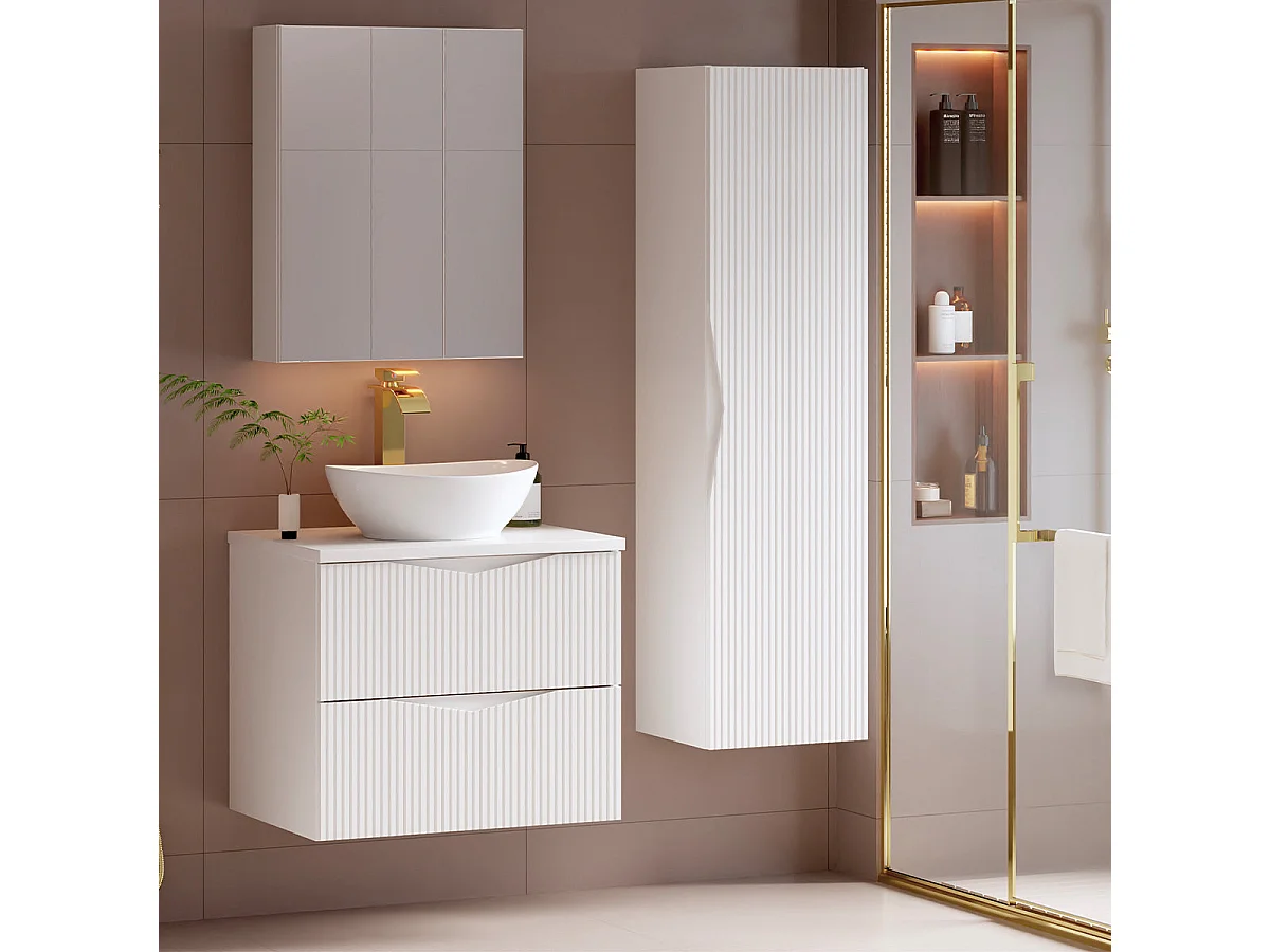 Móveis para lavatório Tao branco 60cm