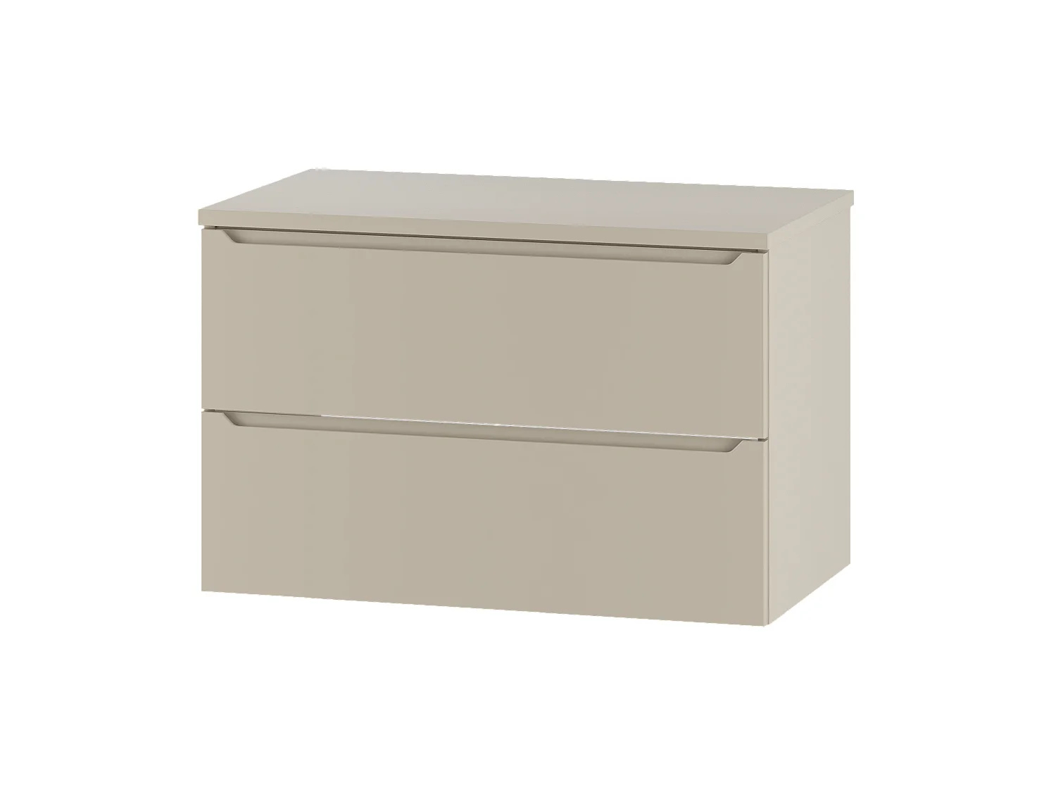 Kaschmir-Badezimmer-Set 80 cm Schrank mit Arbeitsplatte Etna