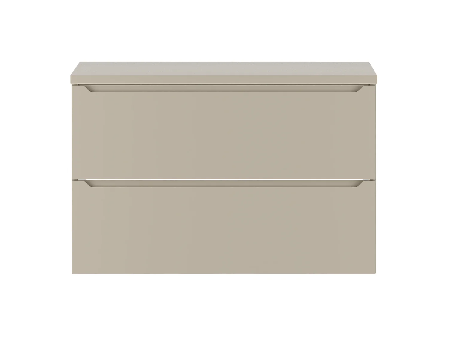 Kaszmirowy Zestaw do Łazienki 80cm Szafka z Blatem Etna