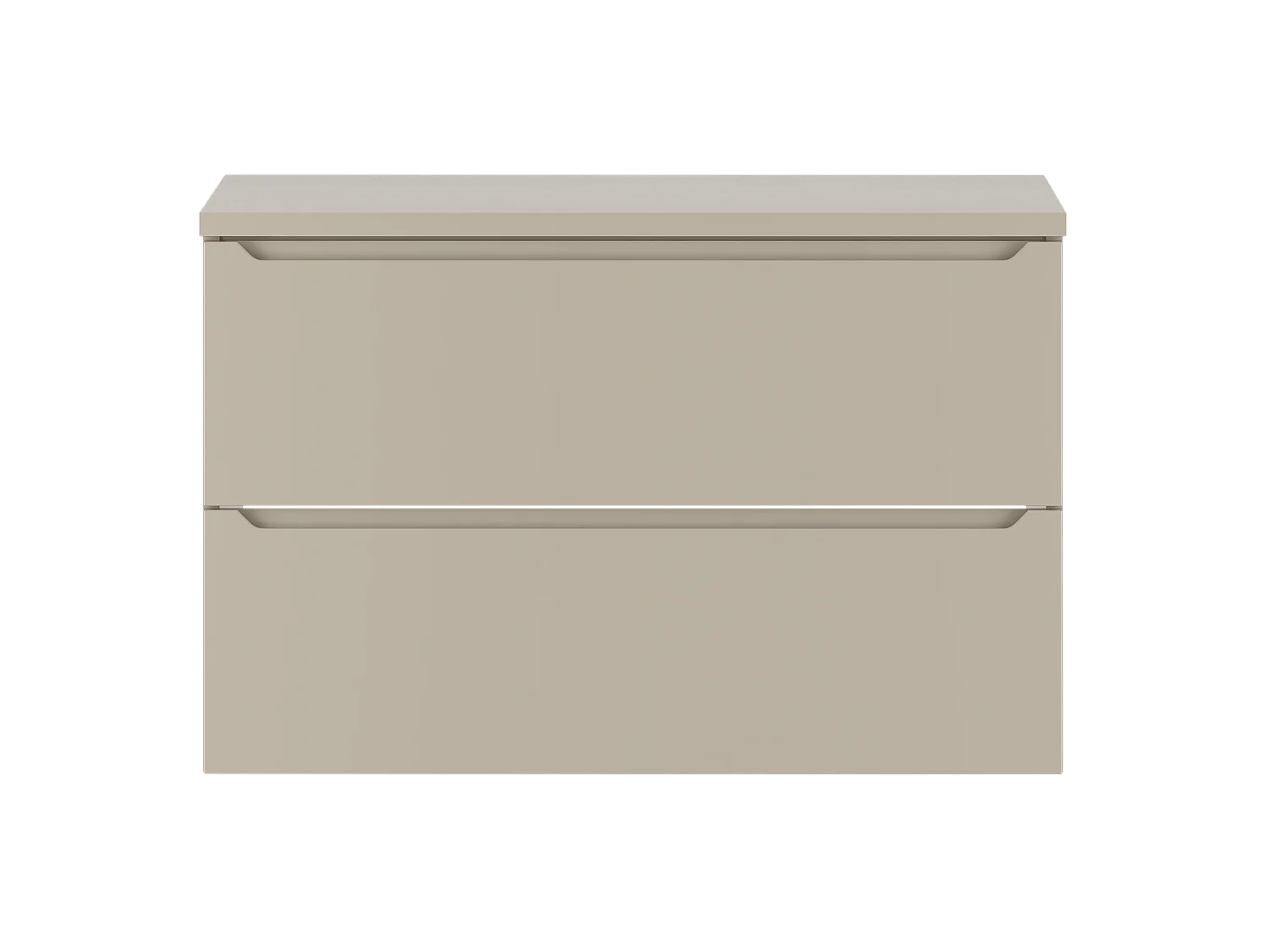 Ensemble de salle de bain en cachemire 80 cm Armoire avec plateau Etna