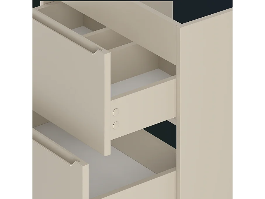 Ensemble de salle de bain en cachemire 80 cm Armoire Étagère Plateau Etna