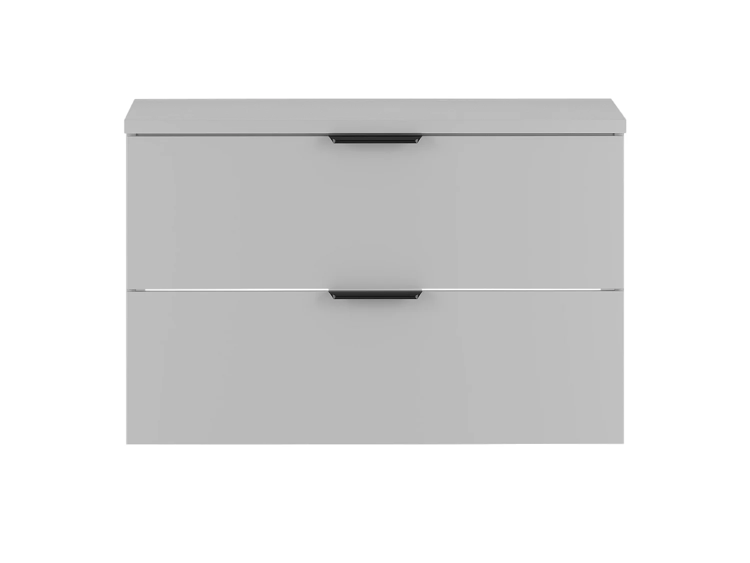 Ensemble de salle de bain blanc 80 cm Armoire avec plan de travail Pile