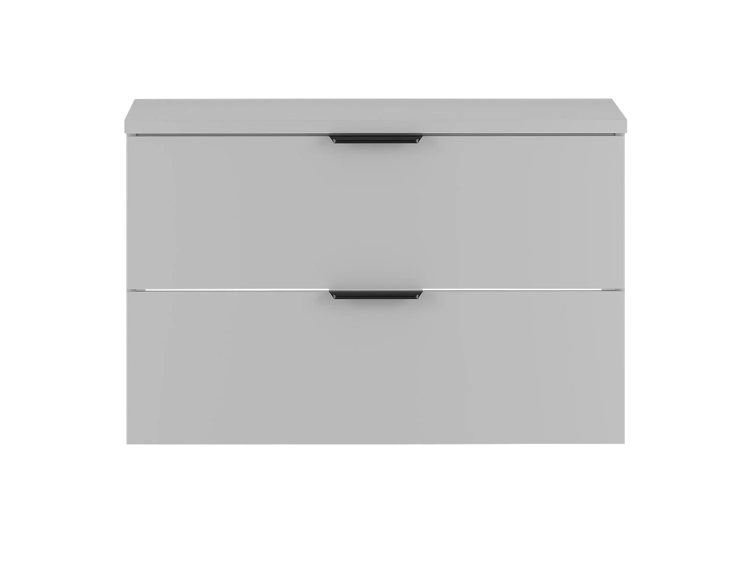 Ensemble de salle de bain blanc 80 cm Armoire avec plan de travail Pile