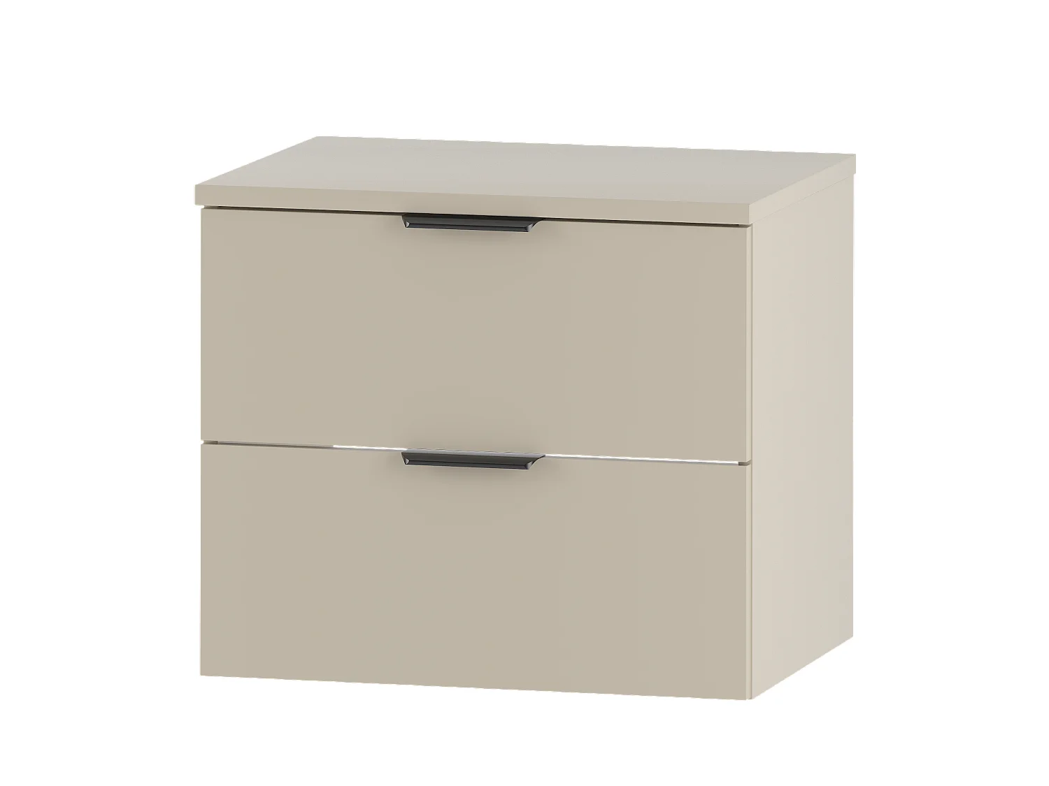 Ensemble de salle de bain en cachemire 60 cm Armoire avec plateau Pile