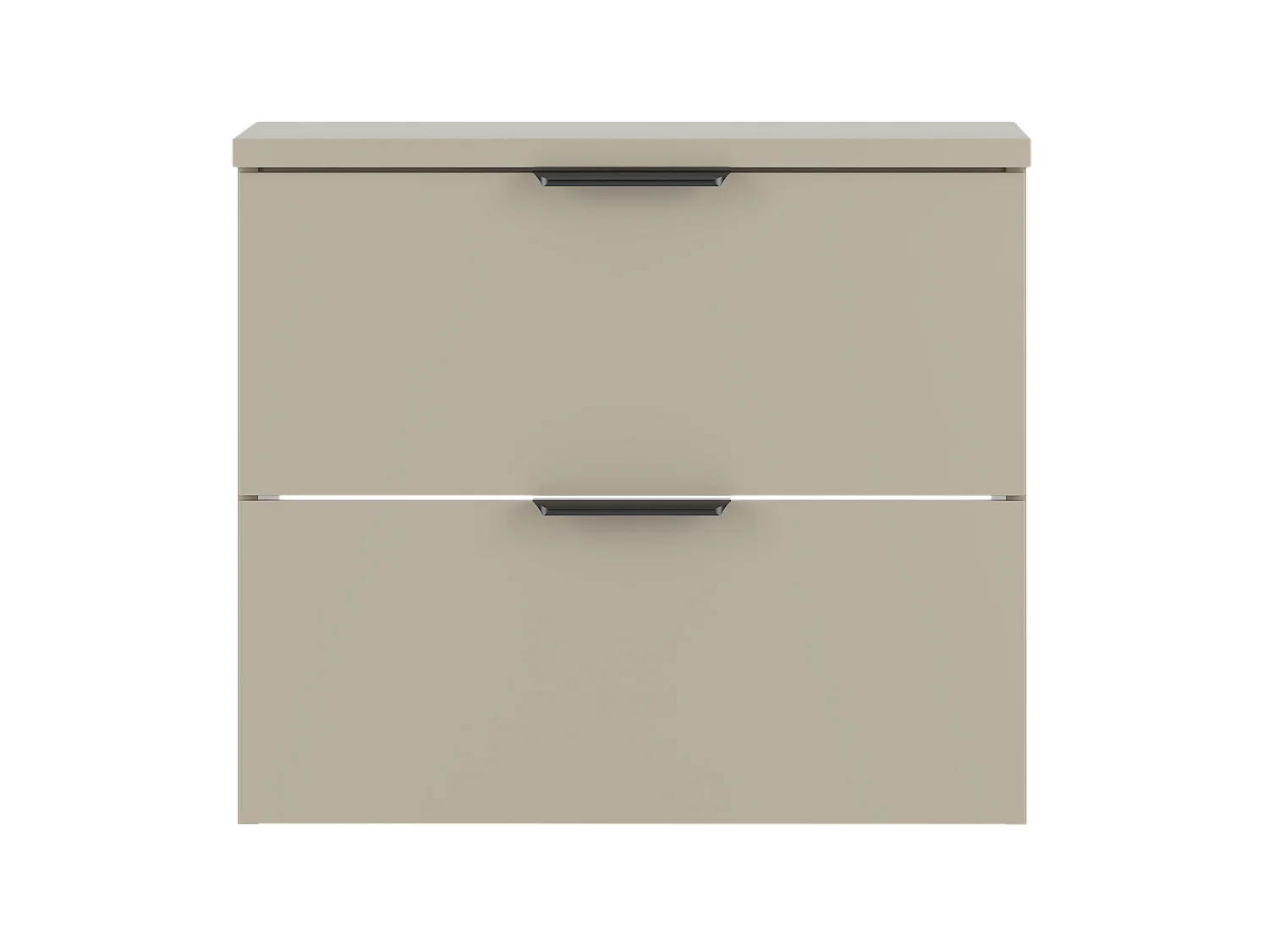 Ensemble de salle de bain en cachemire 60 cm Armoire avec plateau Pile