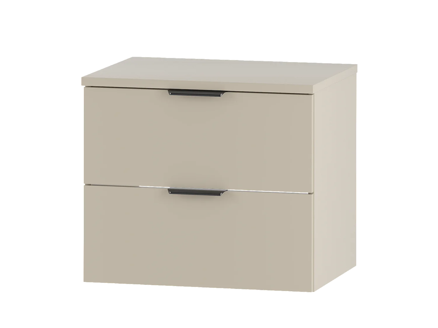 Ensemble de salle de bain en cachemire 60 cm Armoire avec plateau Pile