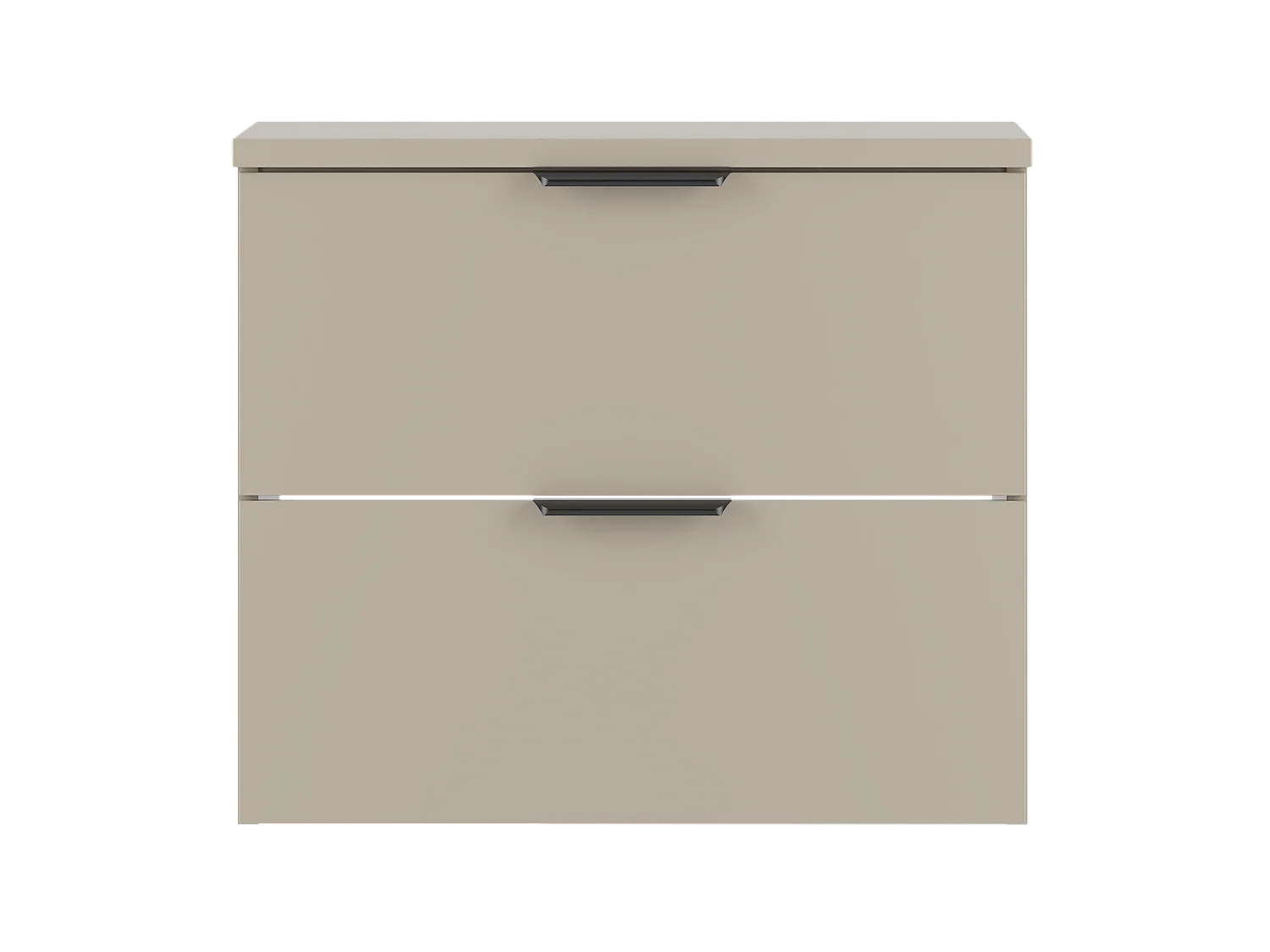 Ensemble de salle de bain en cachemire 60 cm Armoire avec plateau Pile