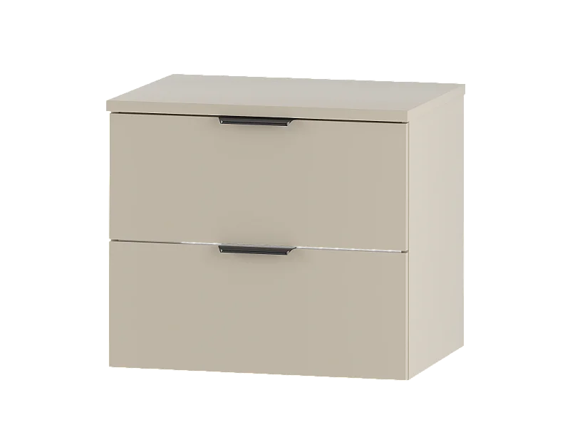 Ensemble de salle de bain en cachemire 60 cm Armoire avec plateau Pile