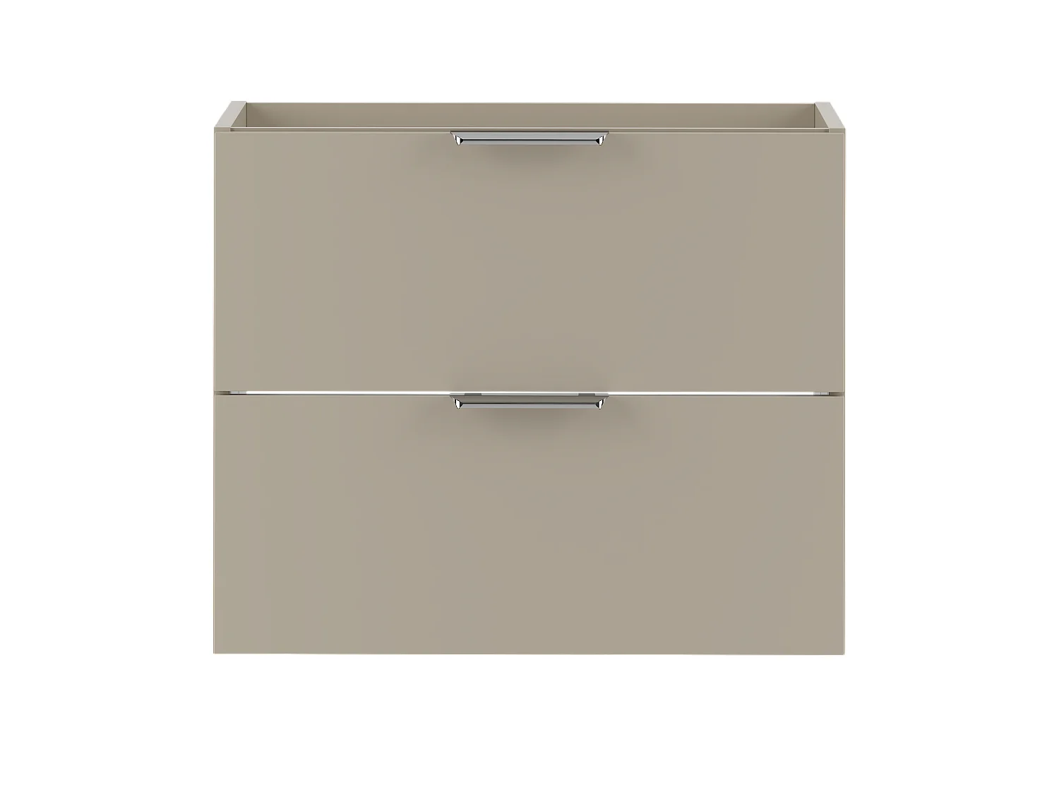 Kaschmir Waschbeckenunterschrank 60 cm 2 Schubladen Pile