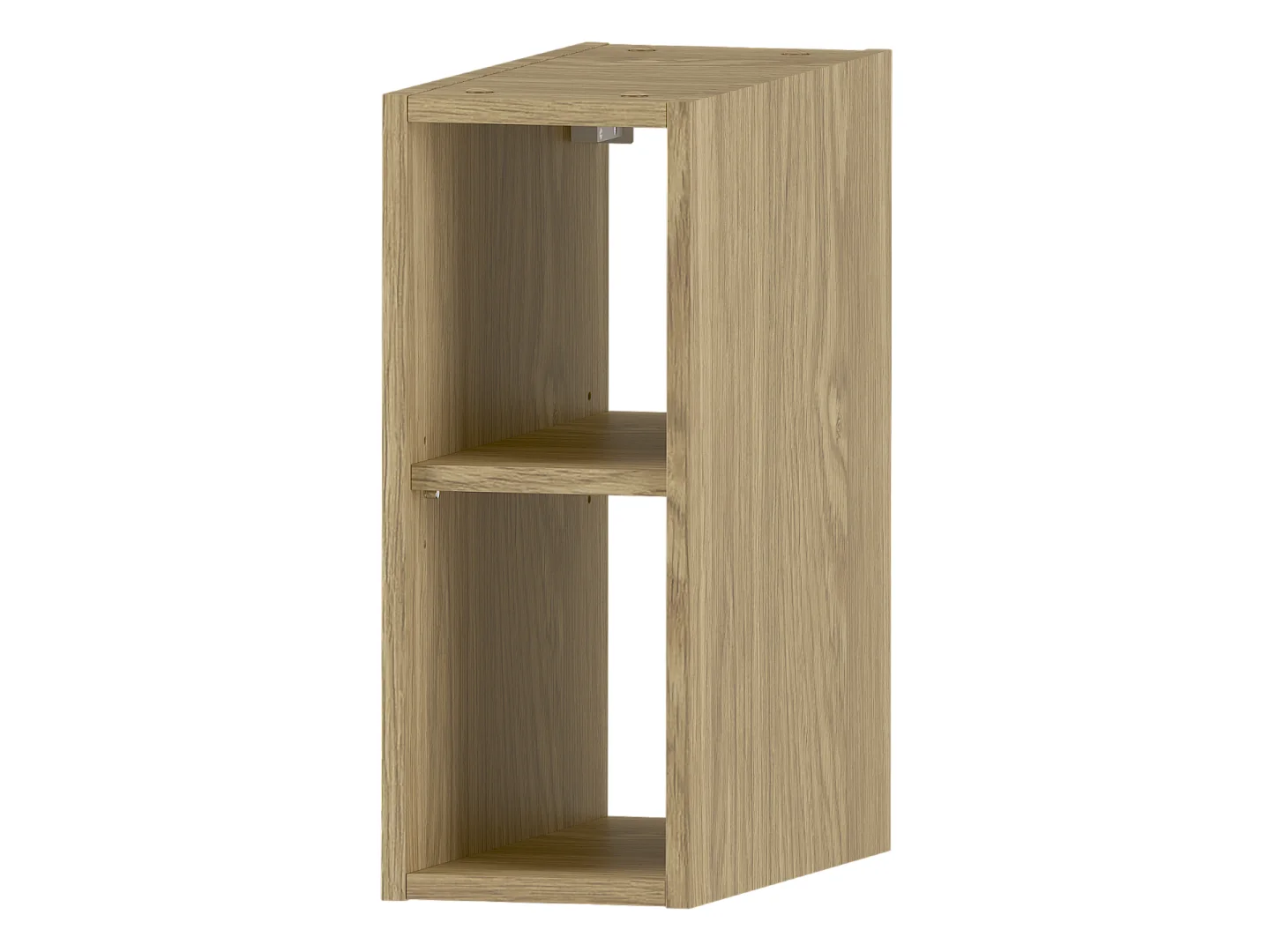 Ensemble pour salle de bain 140 cm Armoire Étagère Plan de travail Chêne huilé Etna