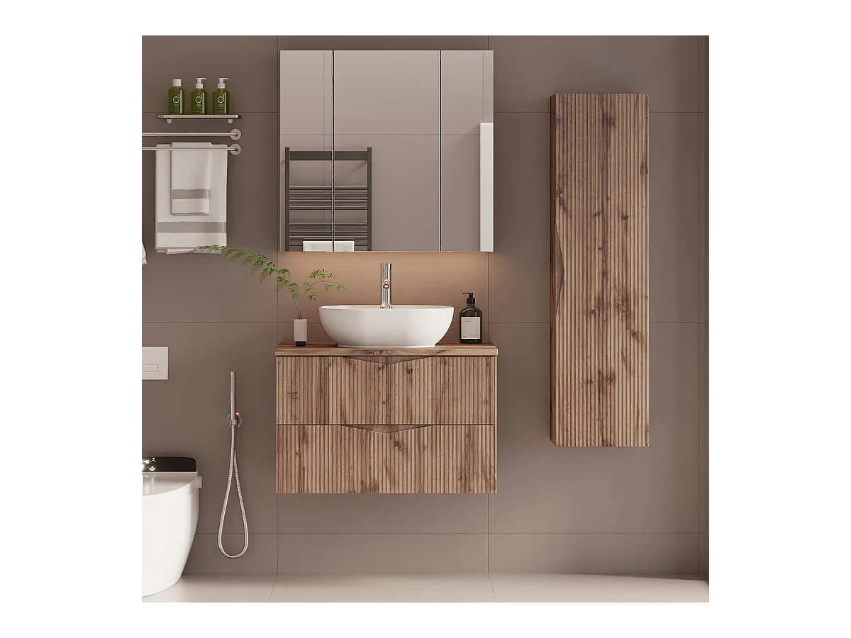 Meuble sous-vasque 80cm Tao Bois