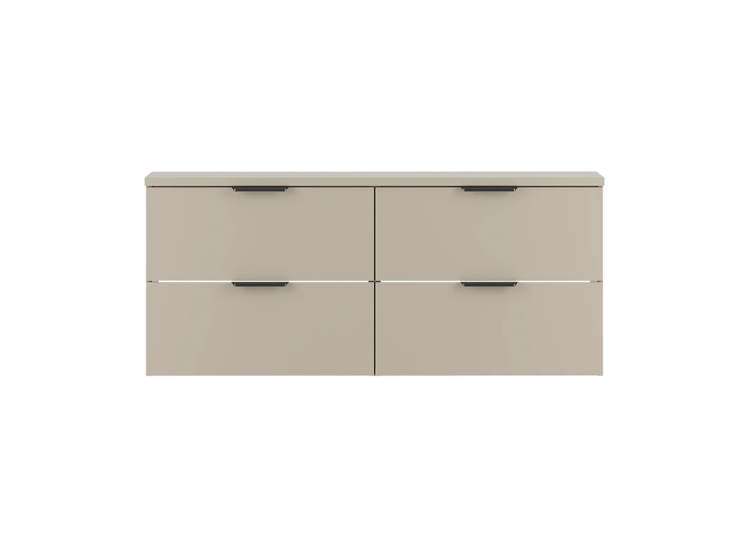 Ensemble de salle de bain en cachemire 120 cm Armoire avec plateau Pile