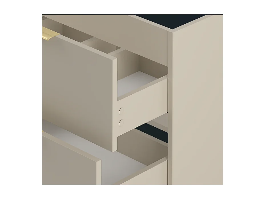 Ensemble de salle de bain en cachemire 120 cm Armoire avec plateau Pile