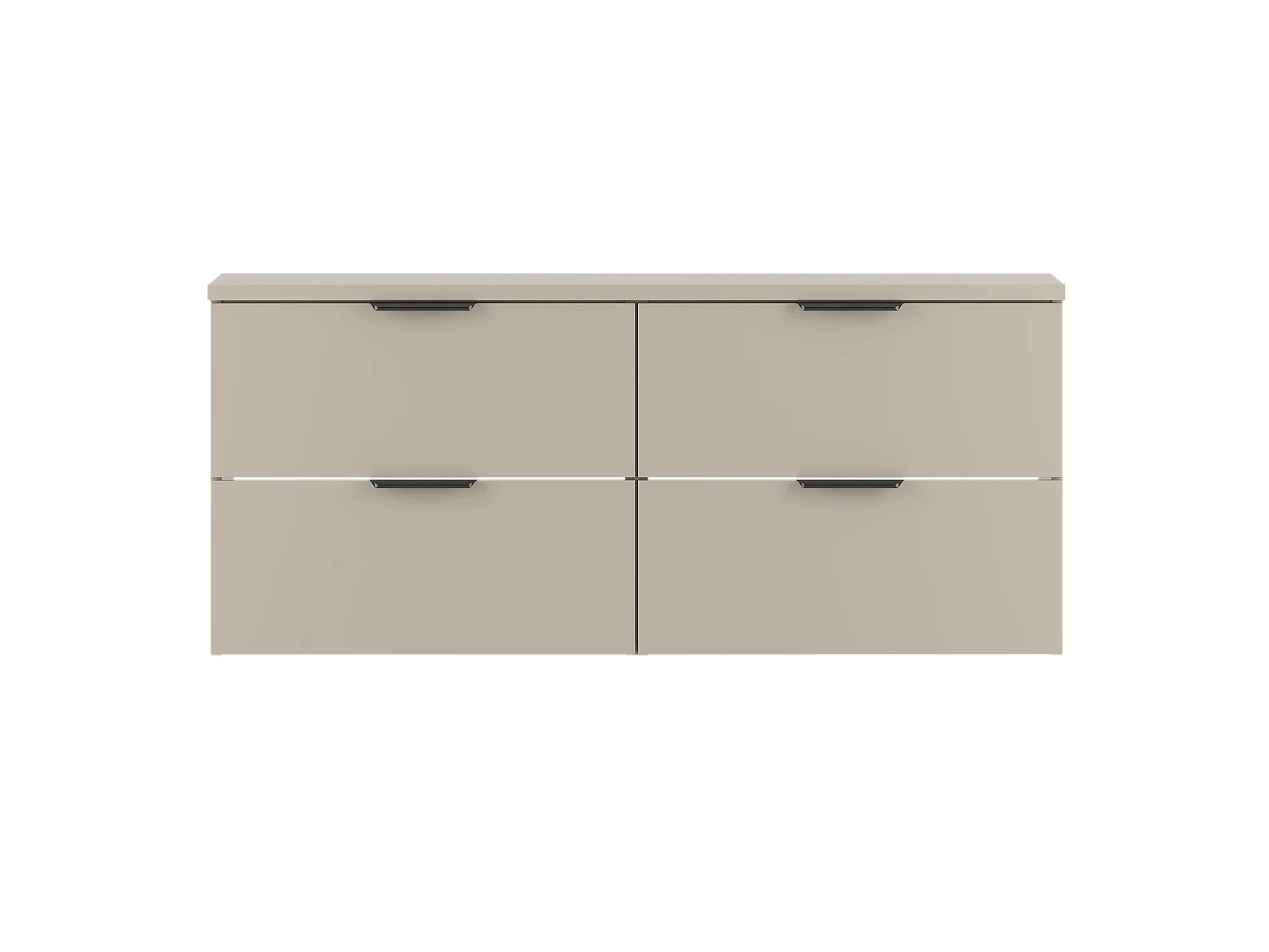 Ensemble de salle de bain en cachemire 120 cm Armoire avec plateau Pile