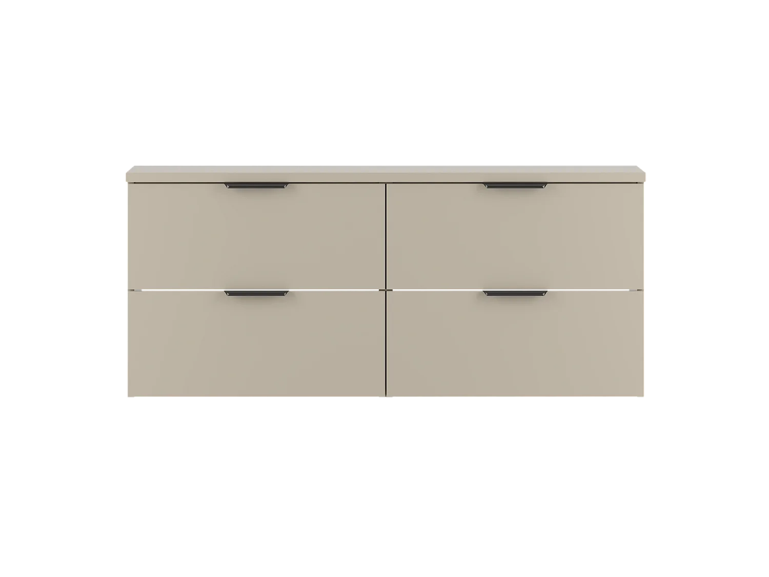 Ensemble de salle de bain en cachemire 120 cm Armoire avec plateau Pile